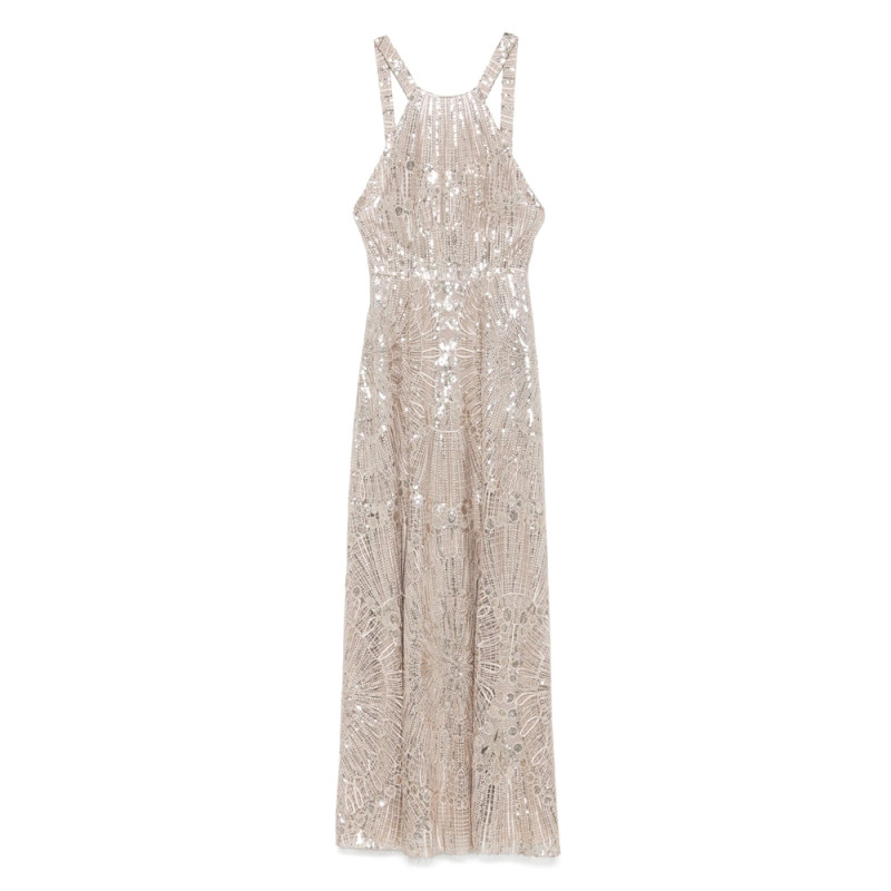 Elie Saab Sequin-embellished Maxi Dress