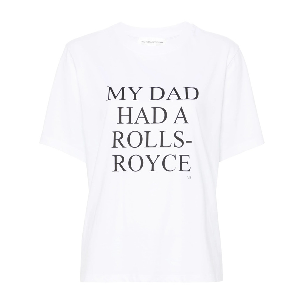 Victoria Beckham Text-print T-shirt