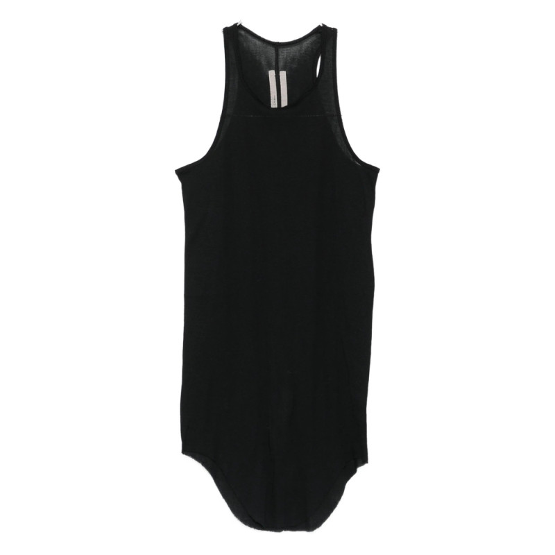 Rick Owens Racer-back Curved-hem Top