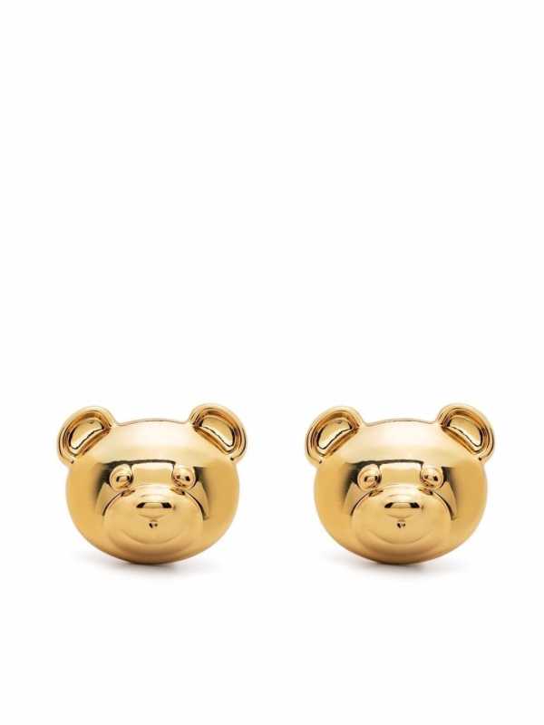 Teddy Bear clip-on earrings