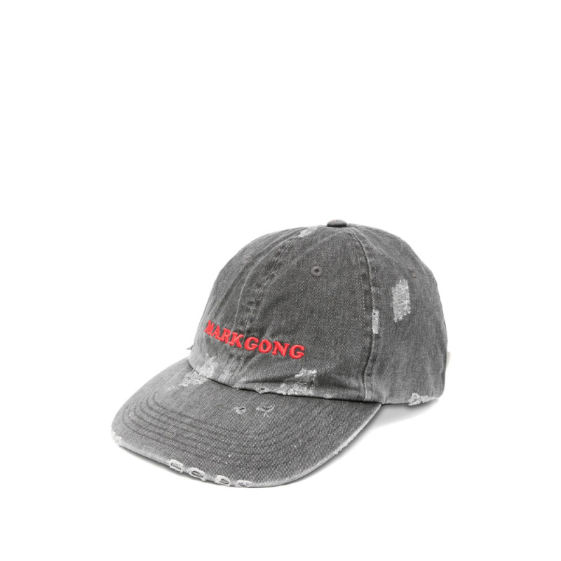 Markgong Distressed-effect Baseball Cap