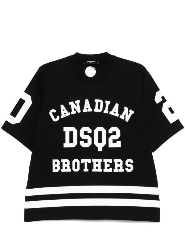 logo-print T-shirt