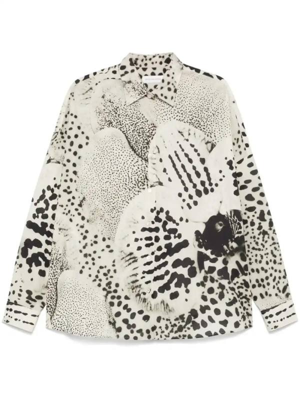 animal-print shirt