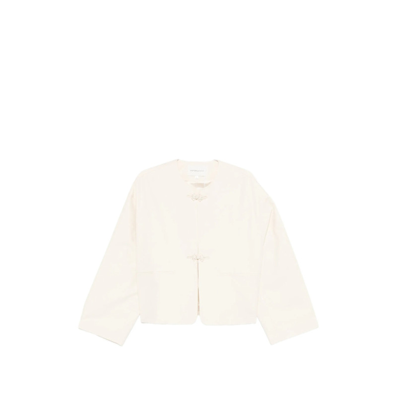 Viktoria Chan Opame Flower-appliqué Jacket