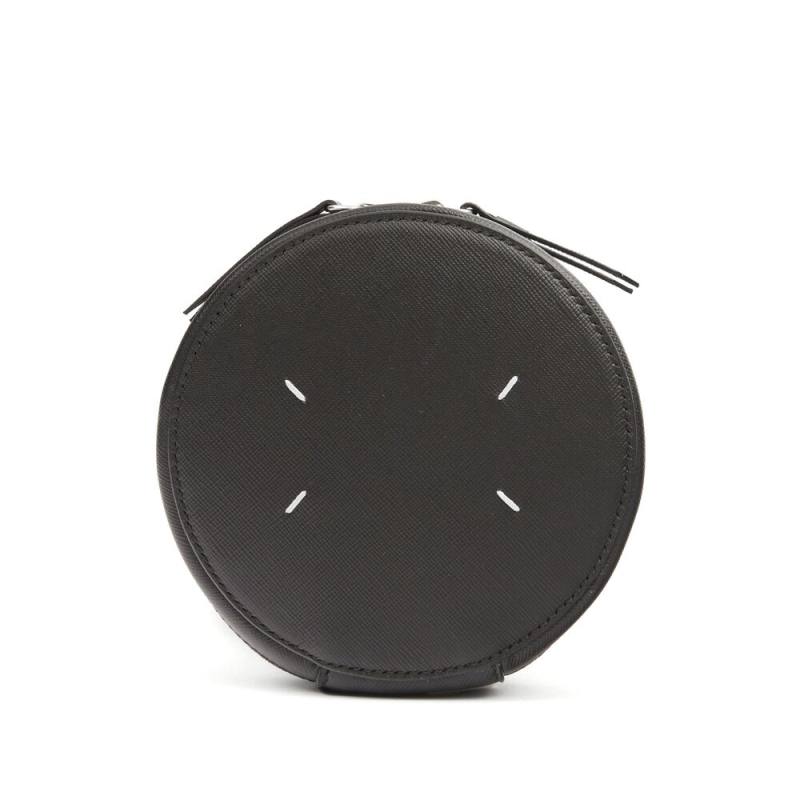 Maison Margiela Micro Circle Leather Shoulder Bag