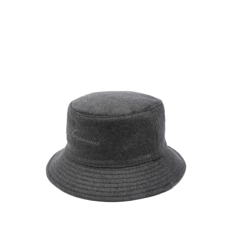 Jacquemus Logo-embroidered Bucket Hat