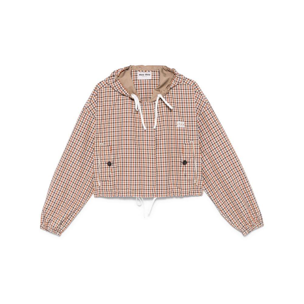 Miu Miu Vichy-check Jacket