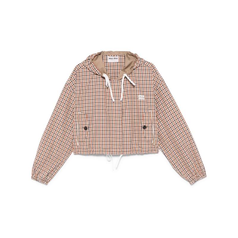Miu Miu Vichy-check Jacket