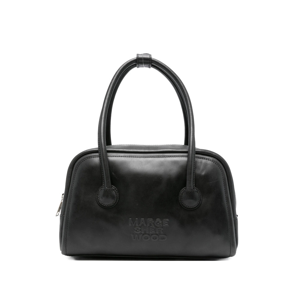Margesherwood Embossed-logo Top-handle Tote Bag