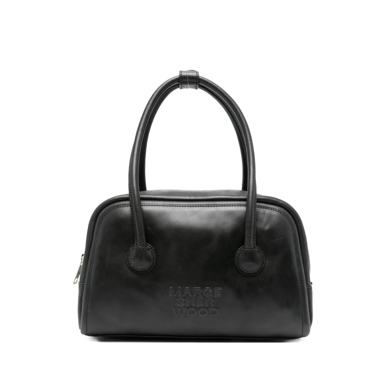 Margesherwood Embossed-logo Top-handle Tote Bag