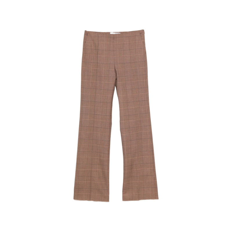 Max Mara Prince Of Wales Check Trousers