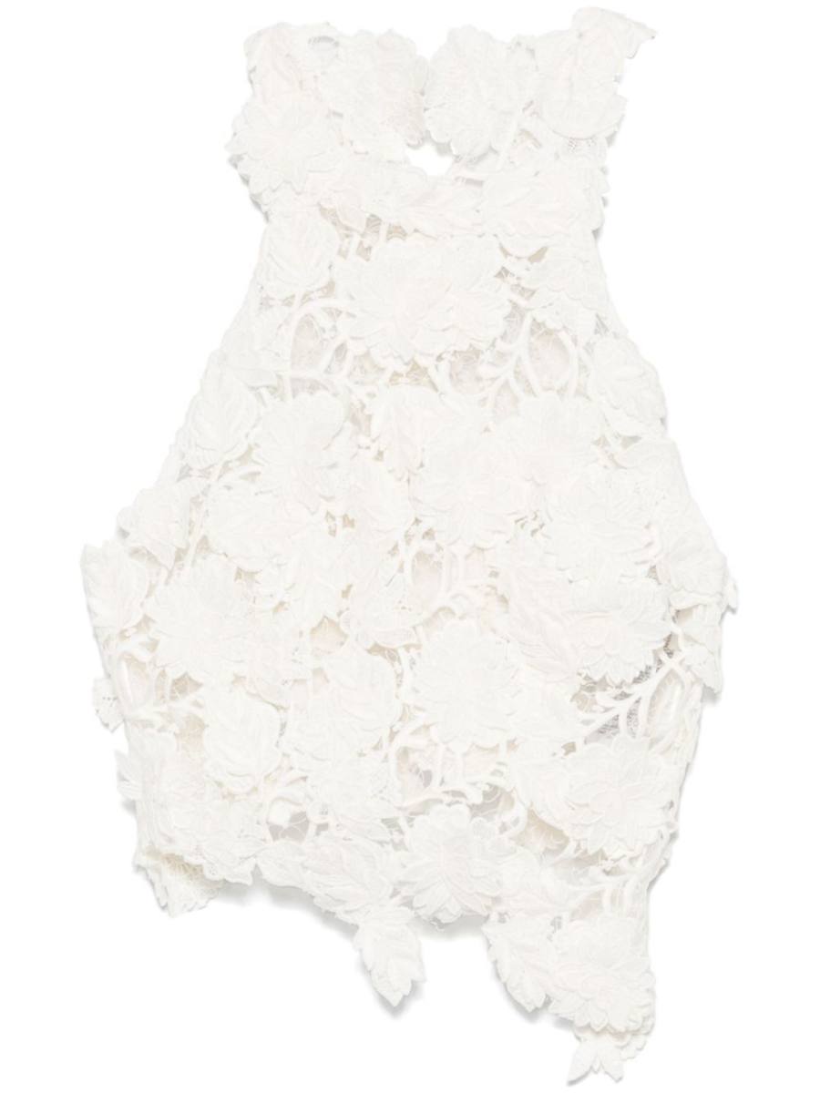floral lace top