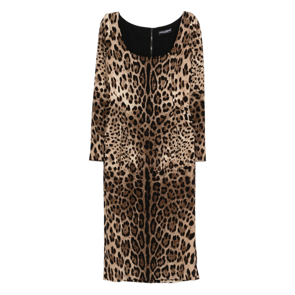 Dolce & Gabbana Animal-print Dress
