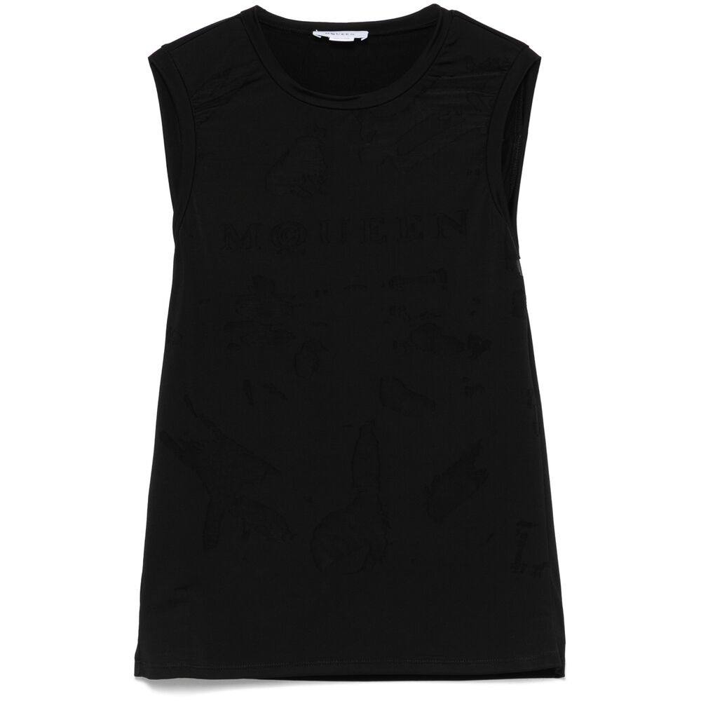 Alexander Mcqueen Panelled Tank Top