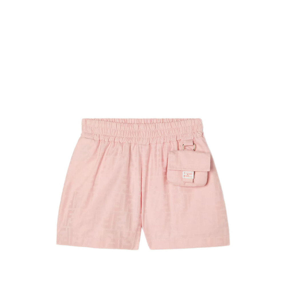 Fendi Junior FF-jacquard Shorts