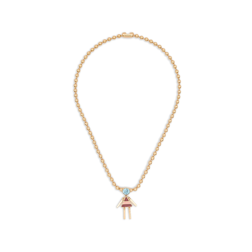 Vivetta Beaded-charm Necklace