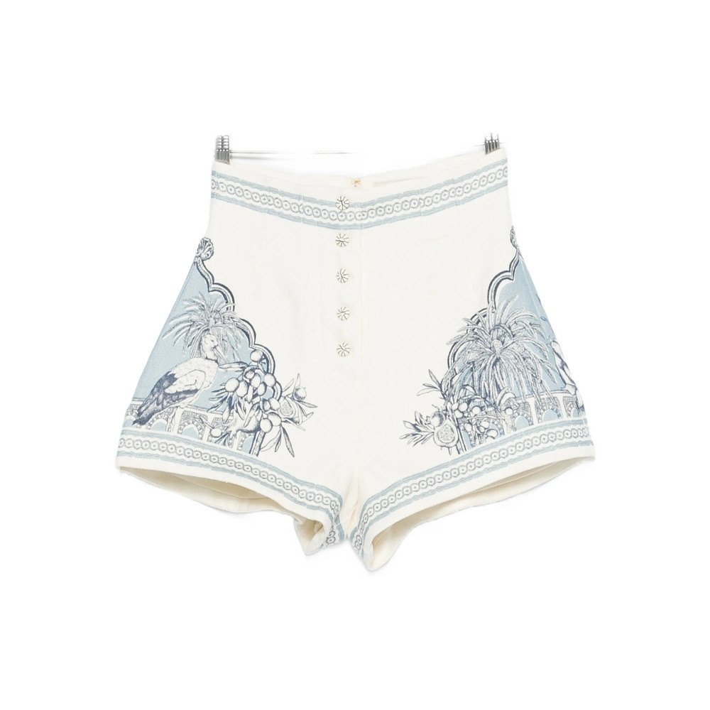Alemais Villa Romantica Printed Shorts