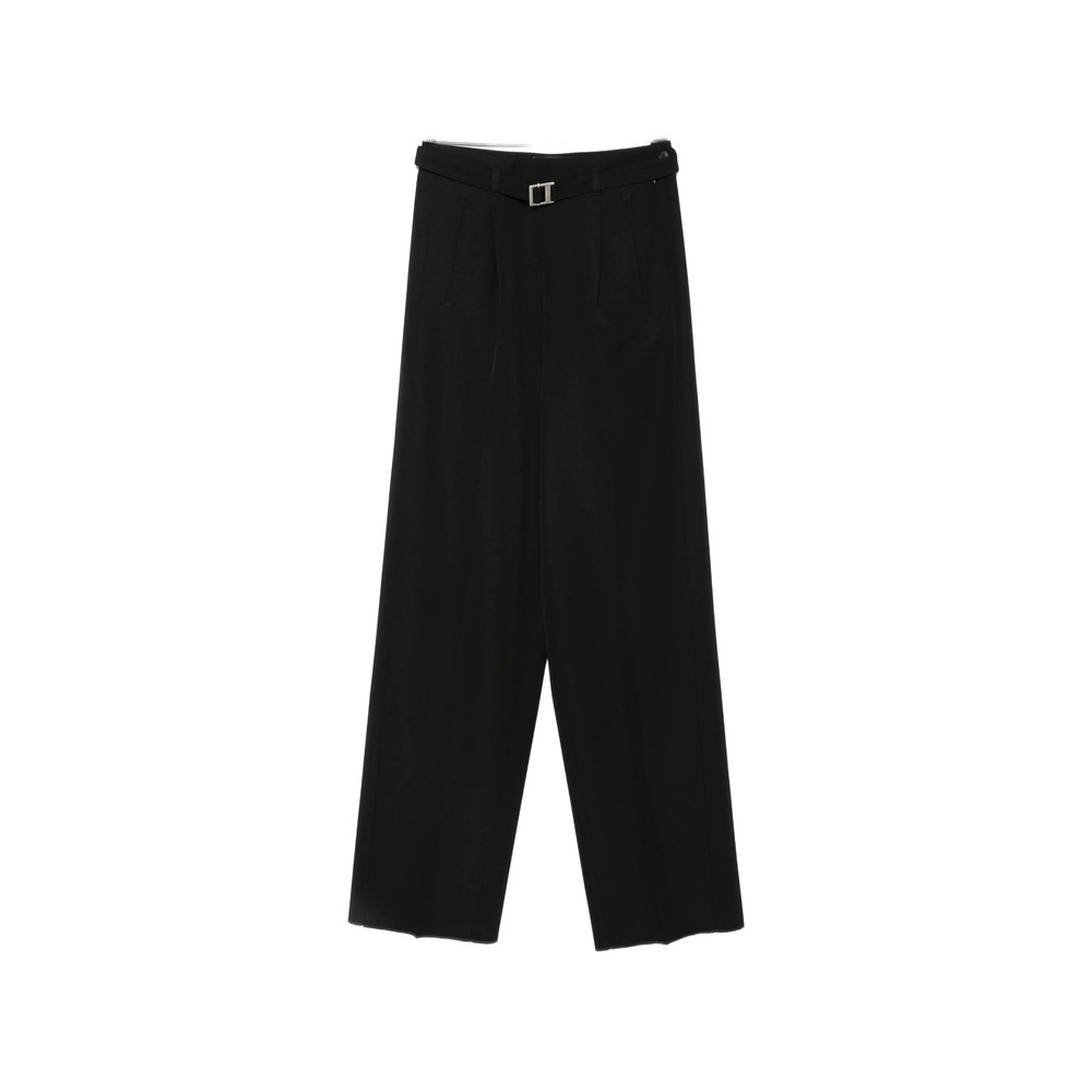 Seafarer Belted Wide-leg Trousers
