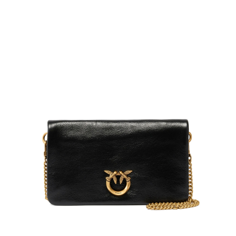 Pinko Logo-chain Shoulder Bag