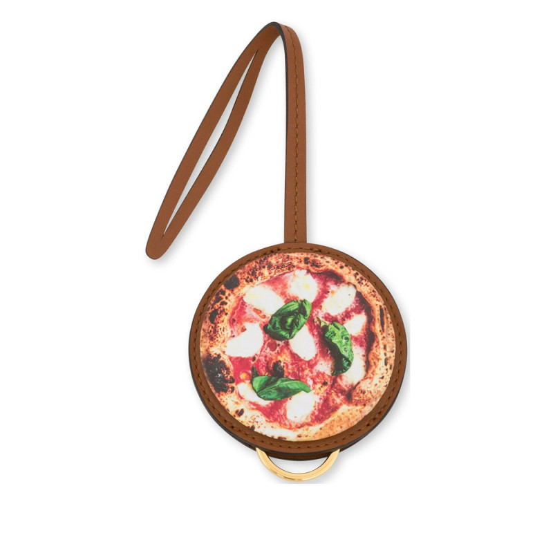 Moschino Printed Keyring
