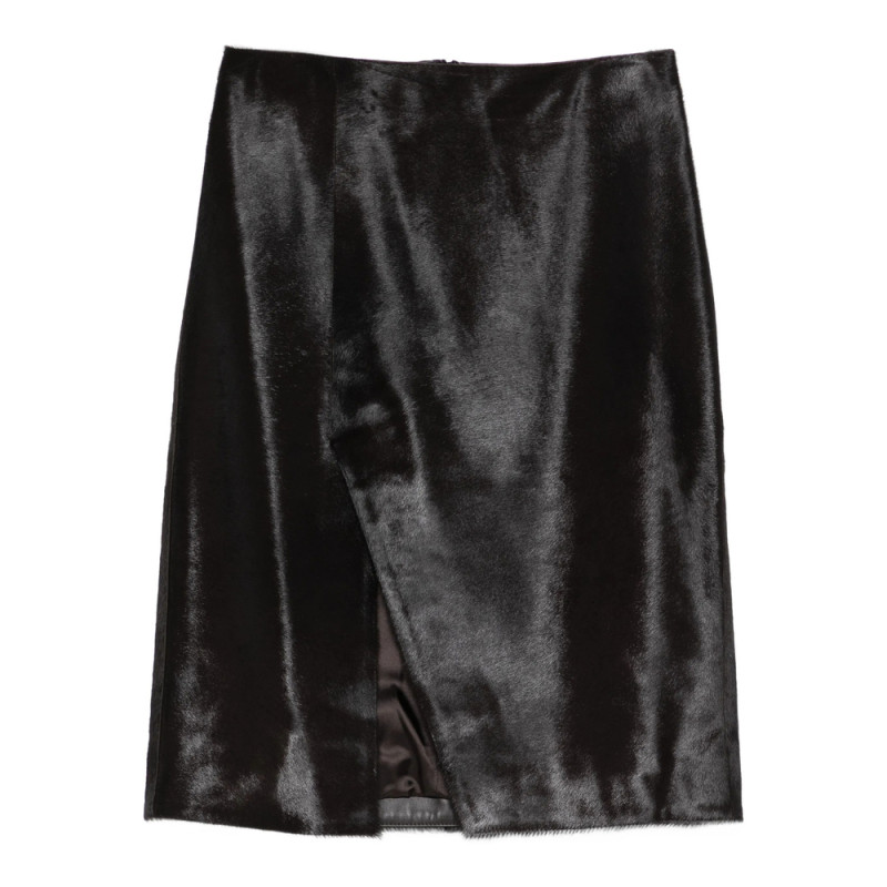 Lou Lou De Saison Side-split Midi Skirt