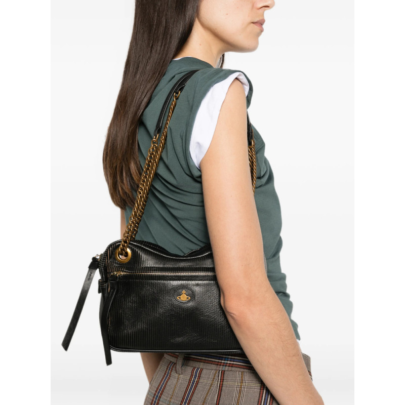 Vivienne Westwood Medium Dolce Orb-plaque Chain-strap Tote Bag