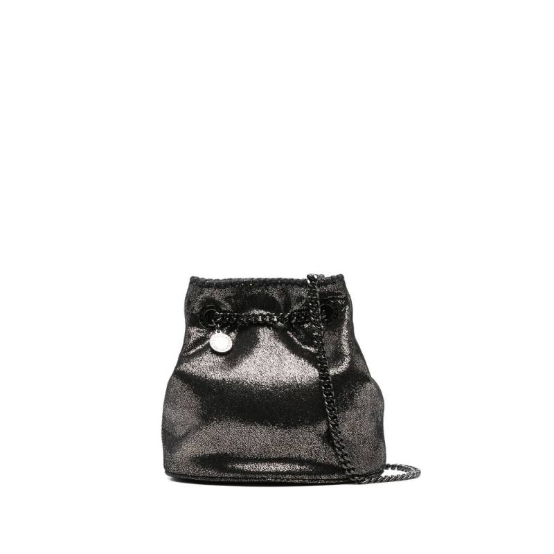 Stella Mccartney Metallic Bucket Bag