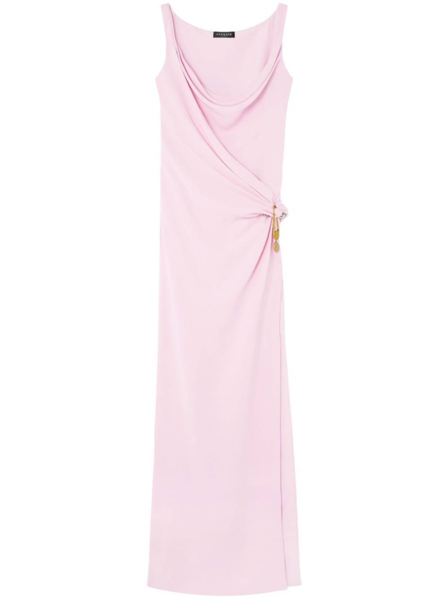 Safety Pin gathered gown