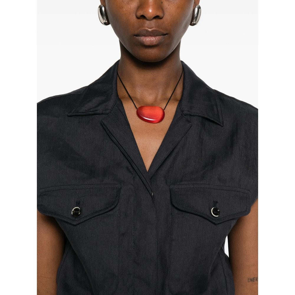 Nine In The Morning Hana Buttoned Jumpsuit