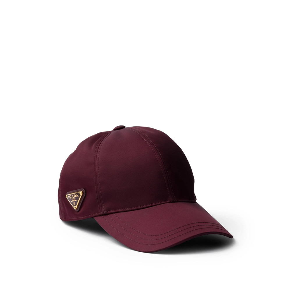 Prada Logo-plaque Baseball Cap