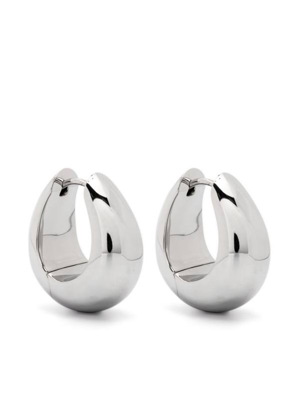 Ice hoop earrings