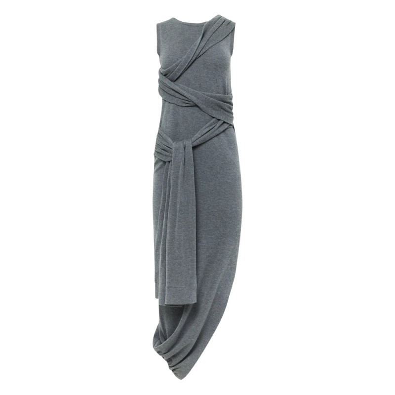 Jw Anderson Draped Tie-waist Dress