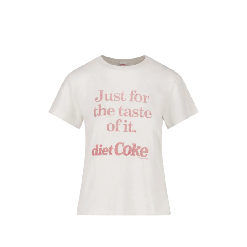 Re/done Diet Coke Slogan-print T-shirt