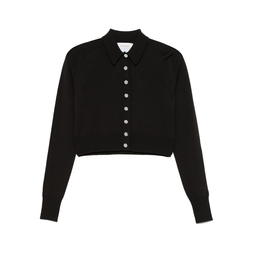Sportmax Virgin Wool Polo Top