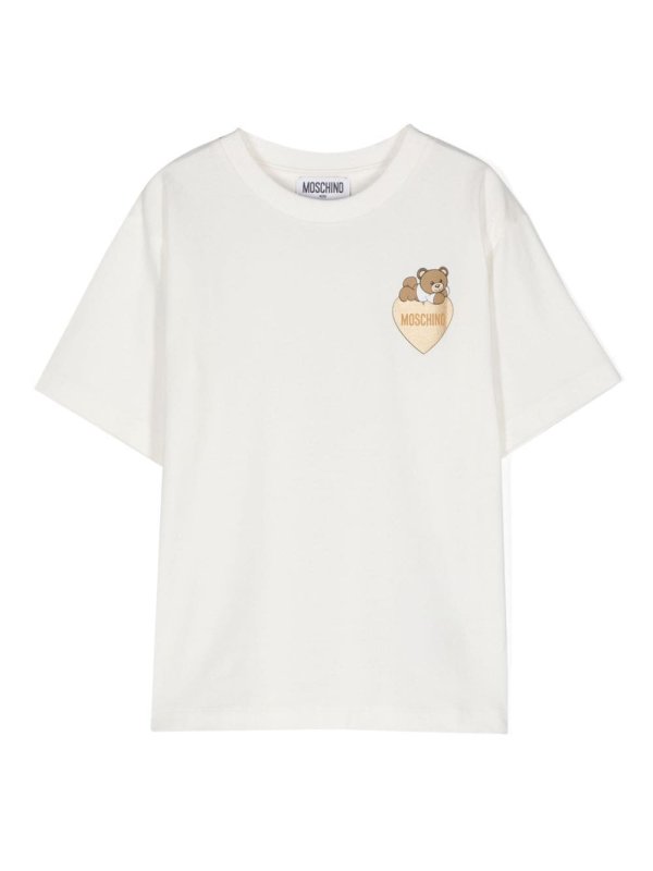 Teddy Bear-print cotton T-shirt