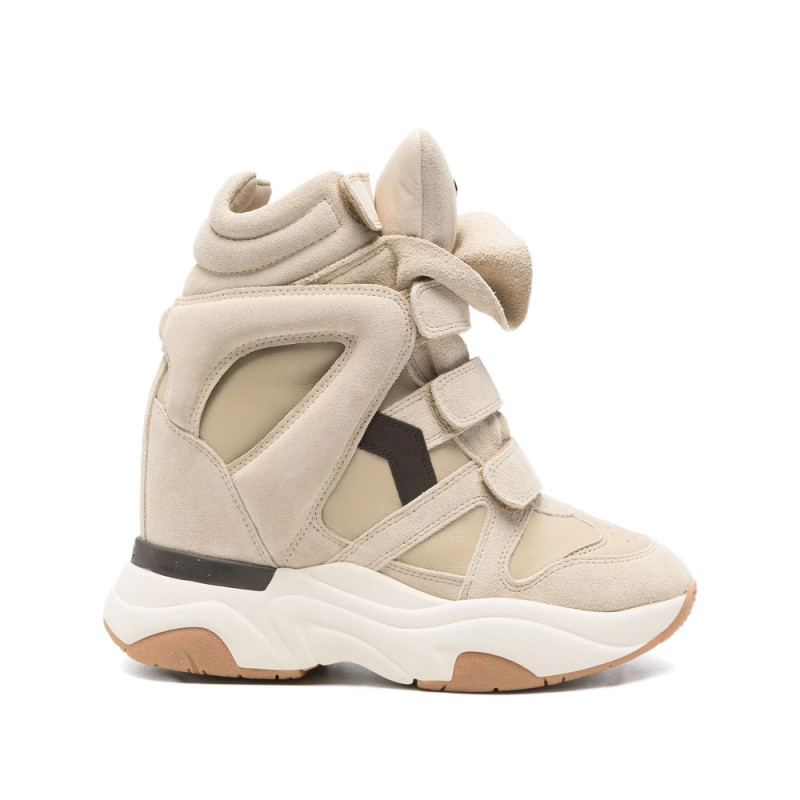 Isabel Marant Wedge-sole Strap Sneakers