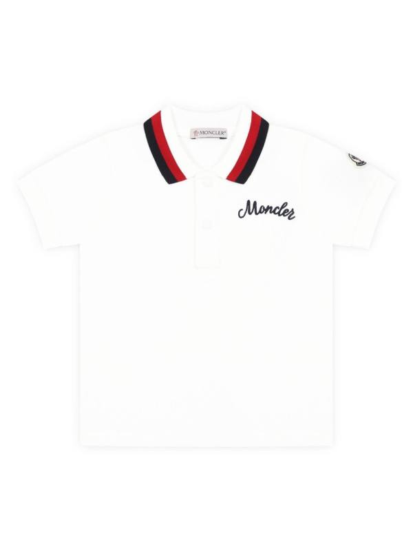 logo-embroidered polo shir