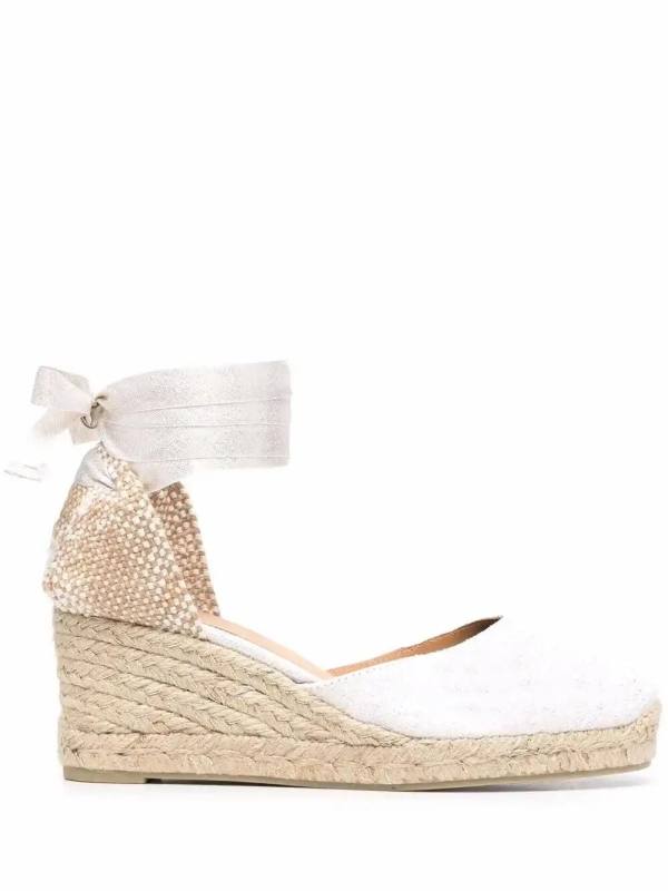 wedge-heeled espadrilles