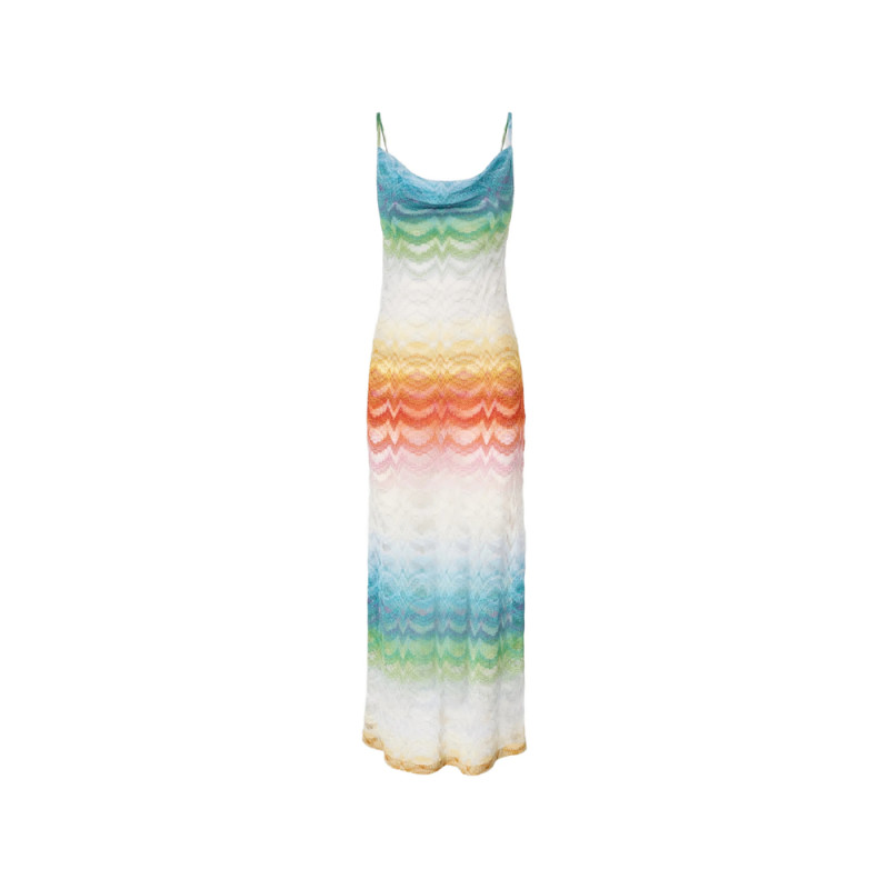 Missoni Cowl-neck Beach Dress