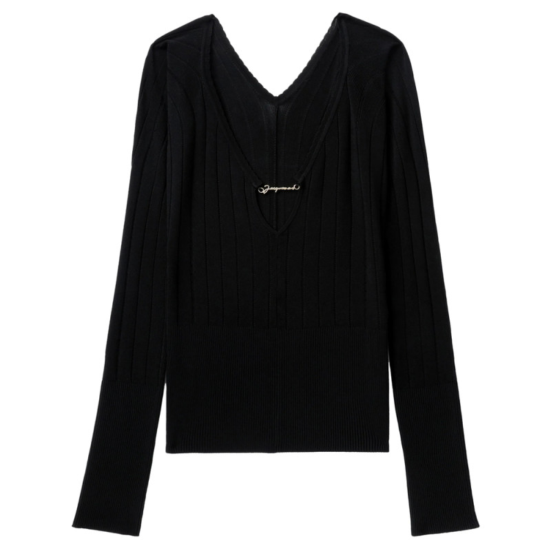 Jacquemus Le Haut Pralu Ribbed Jumper