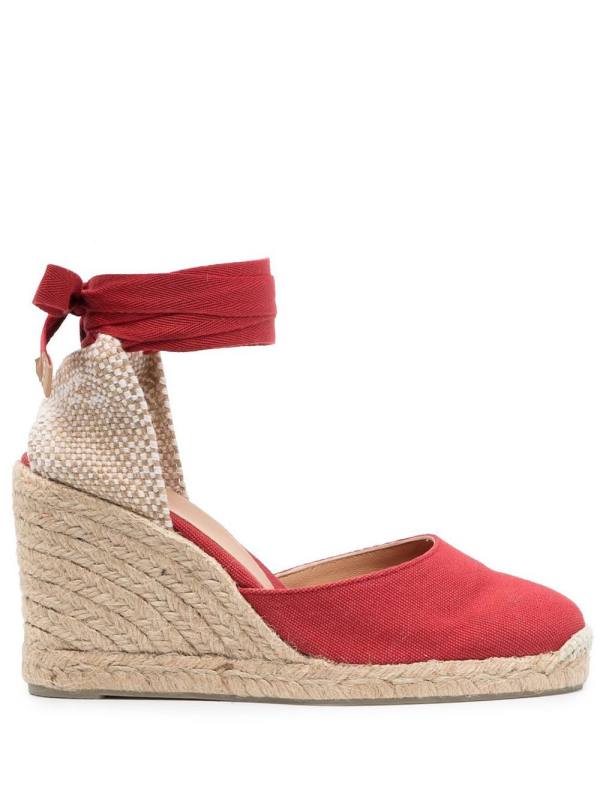 round-toe 95mm espadrilles