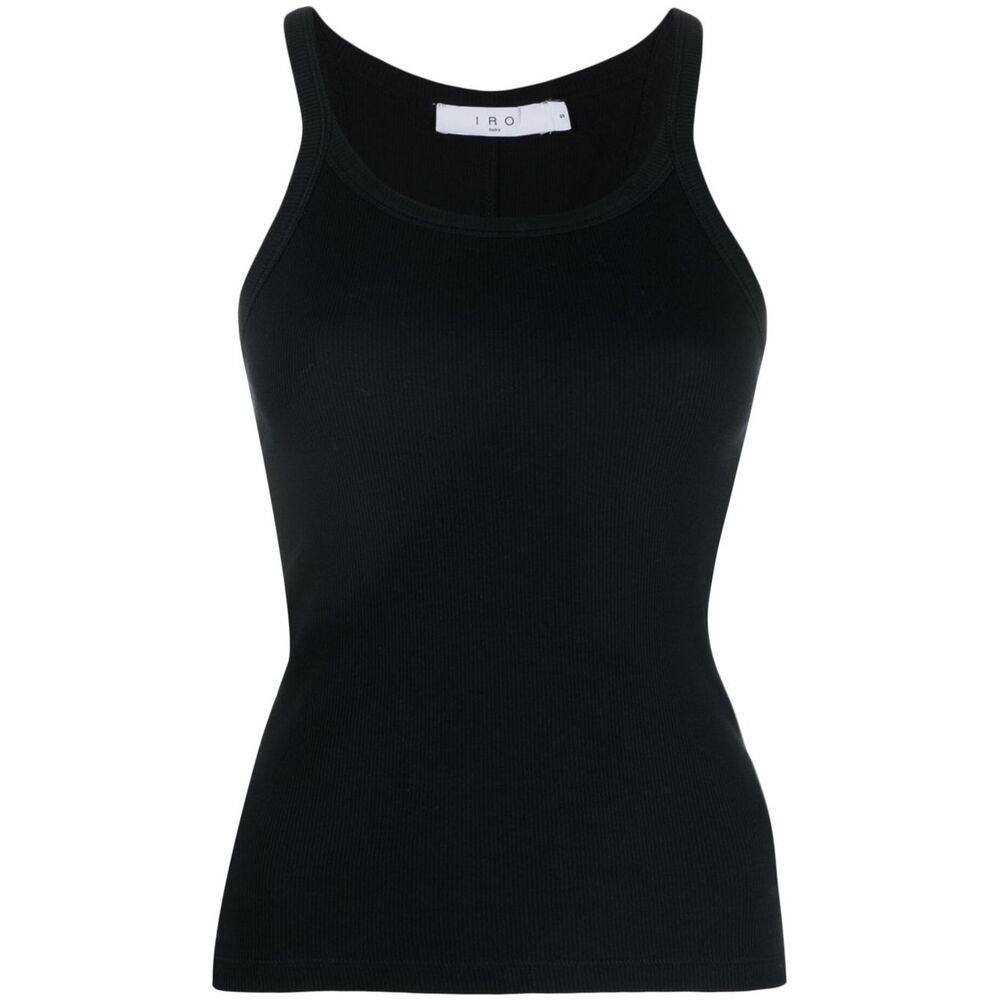 Iro Spaghetti-straps Cotton Top