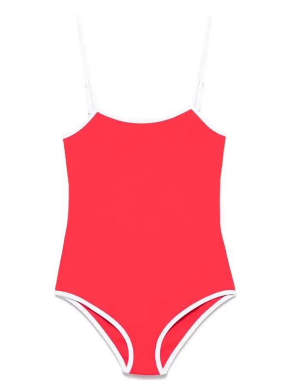 two-tone swimsuit