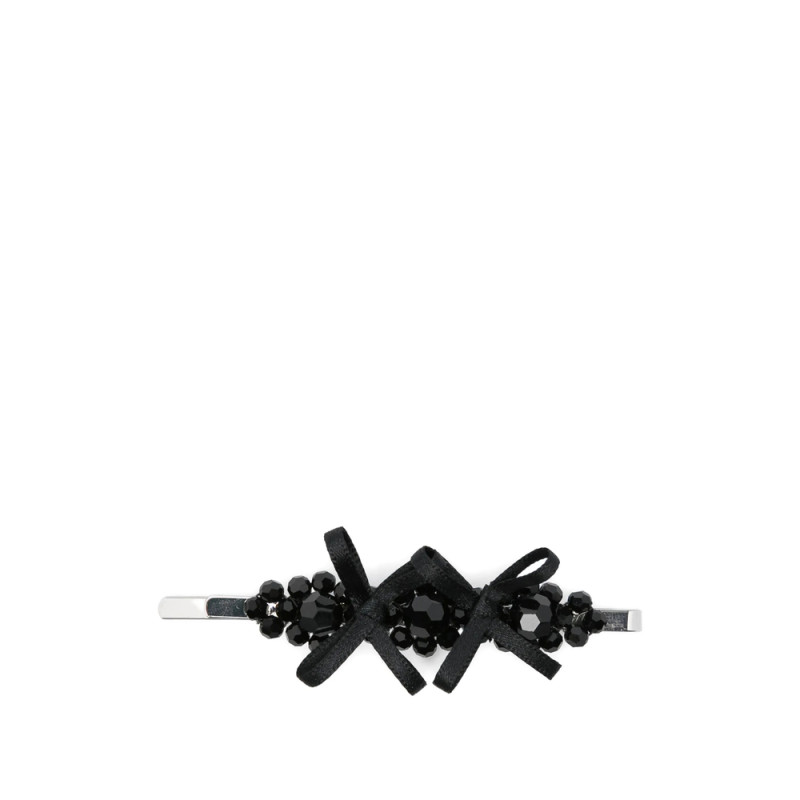 Simone Rocha Crystal-embellished Bow Hair Clip