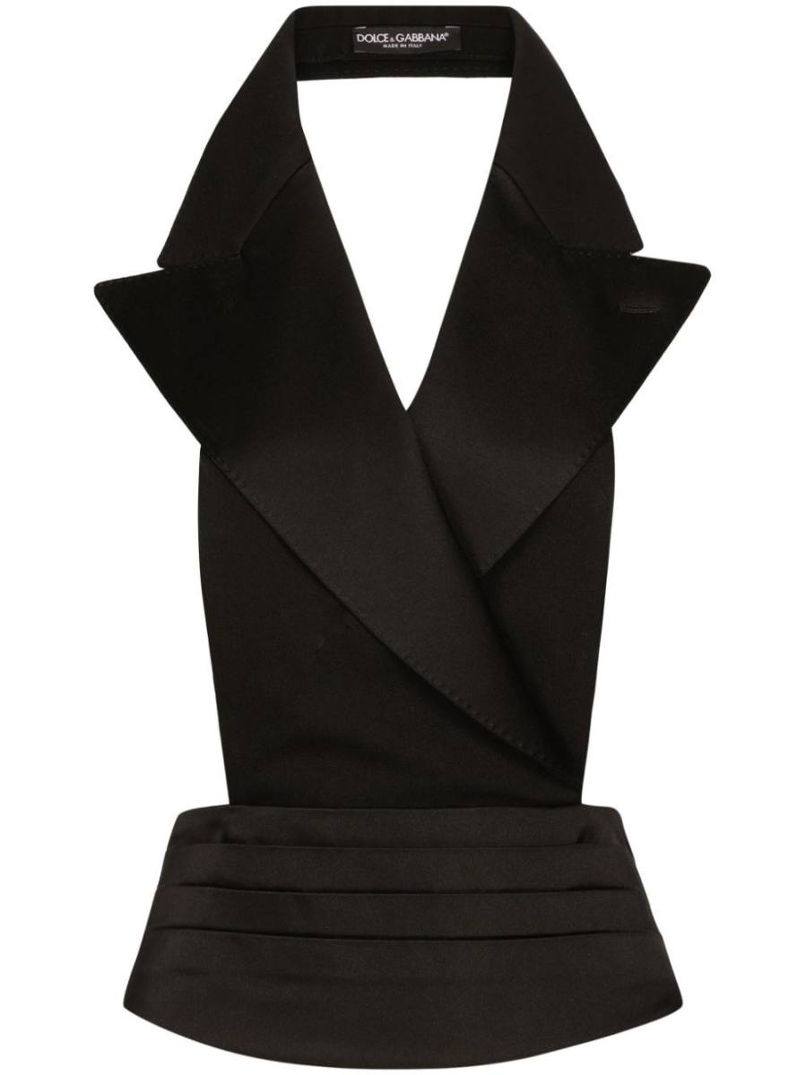 Notch-lapel vest