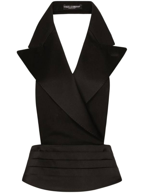 Notch-lapel vest