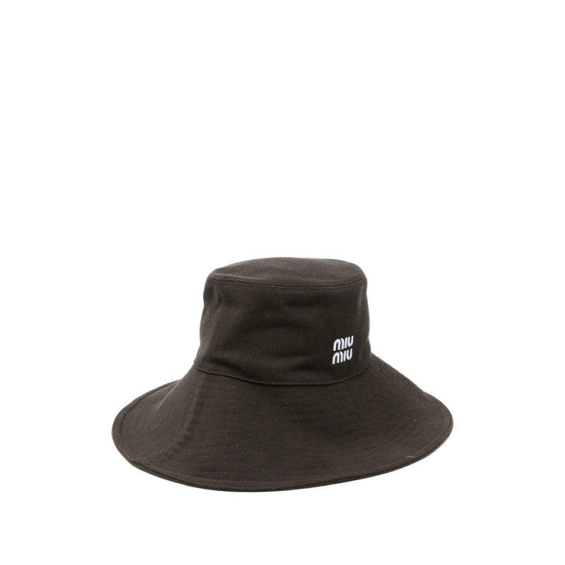 Miu Miu Logo Bucket Hat