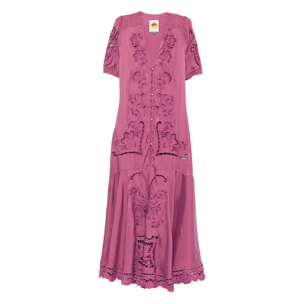 Farm Rio Floral Button Maxi Dress