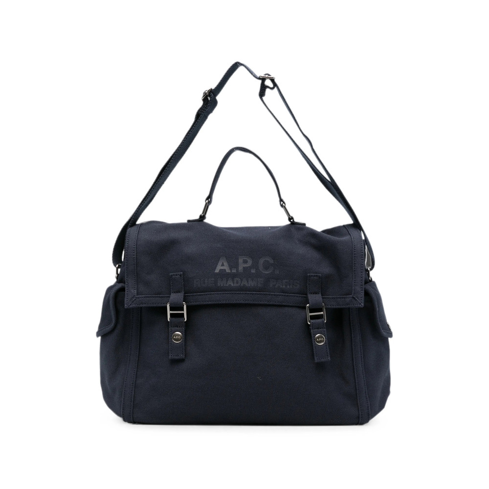 A. p.c. Logo-print Messenger Bag