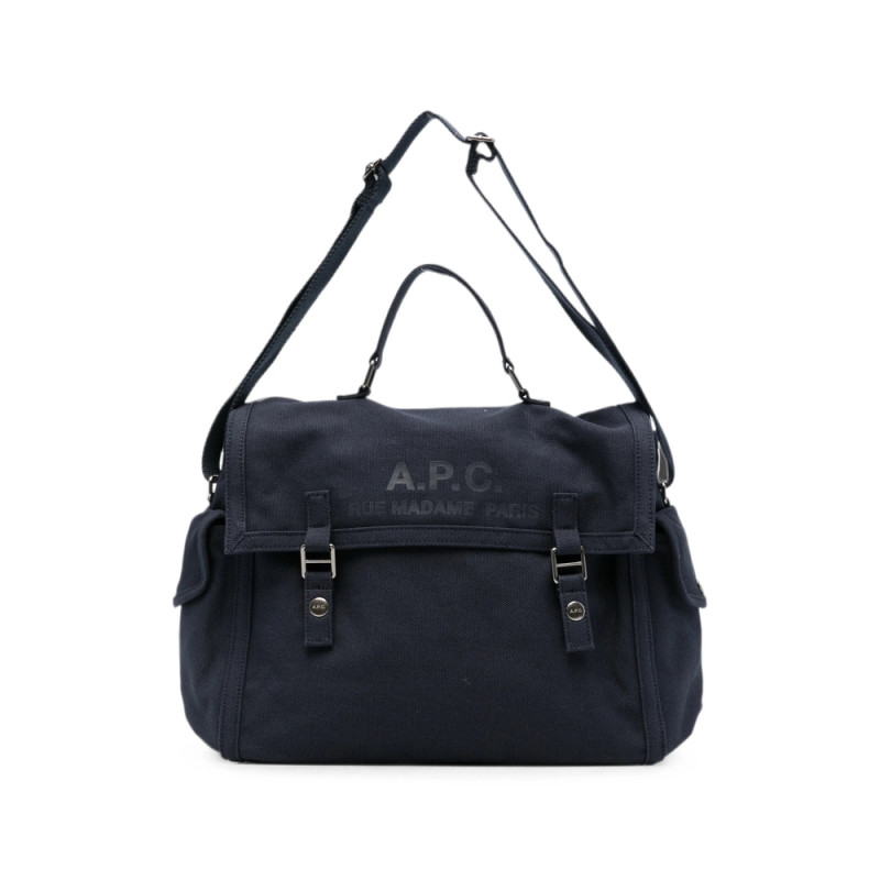 A. p.c. Logo-print Messenger Bag